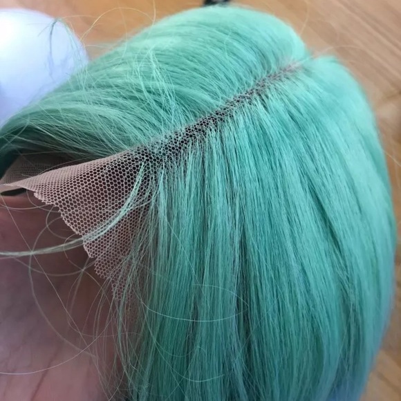 - - 26” RAINBOW mermaid BODY WAVY lace front WIG *NEW* main image 6